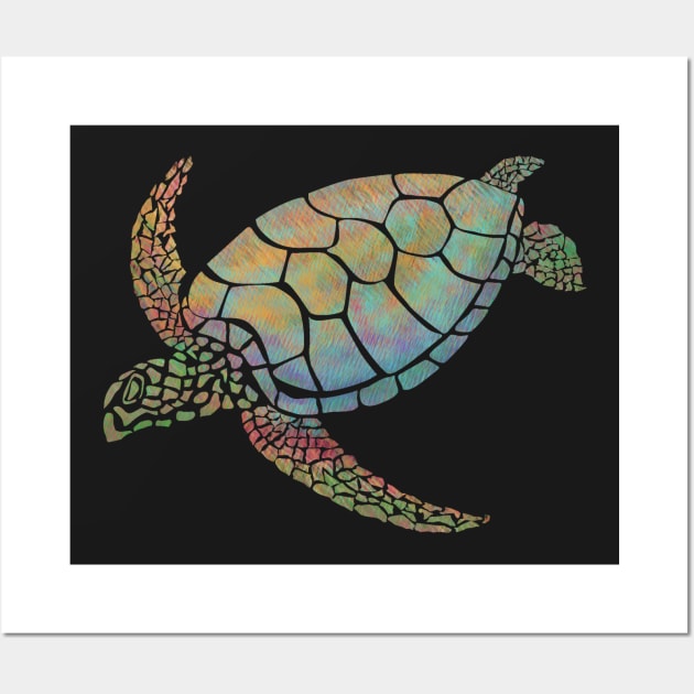 Sea Turtle Wall Art by JulietLake